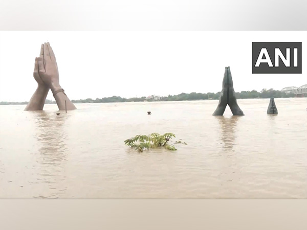 Visuals from the Namo Ghat (Photo/ANI)