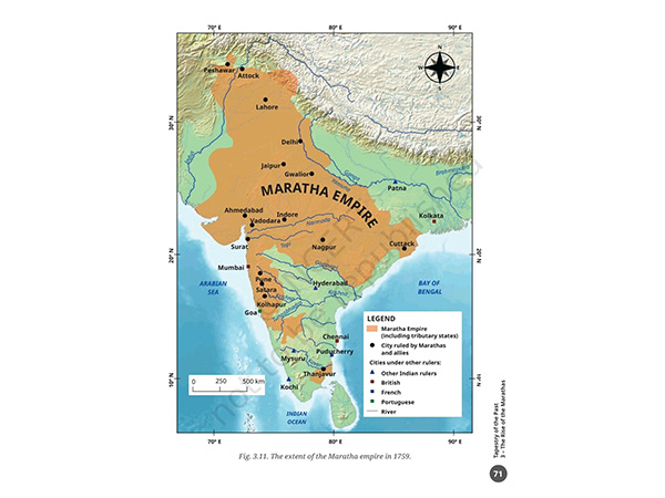Image of the map in NCERT book shared by Chaitanya Raj Singh (Photo: Chaitanya Raj Singh/X)