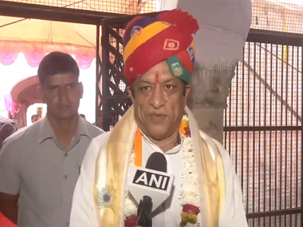Rajasthan Minister Joraram Kumawat (Photo/ANI)
