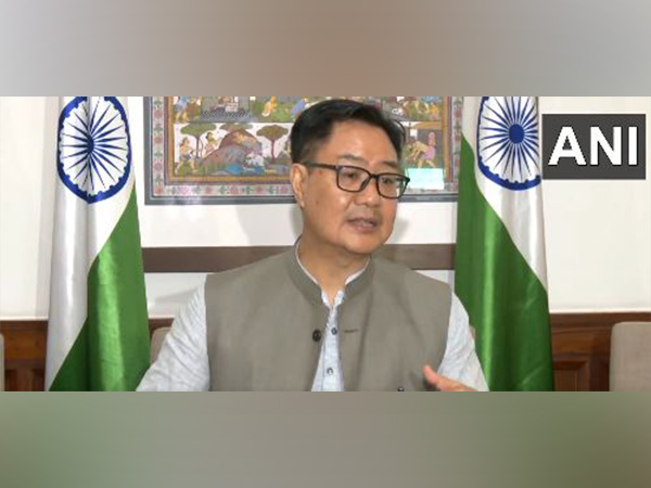 Union Minister Kiren Rijiju (Photo/ANI)