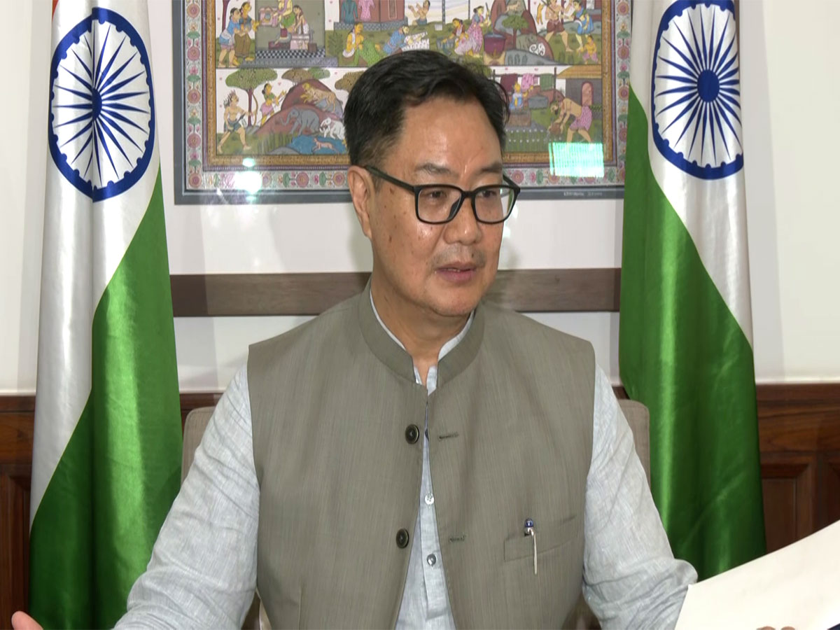 Union Minister Kiren Rijiju (Photo/ANI)
