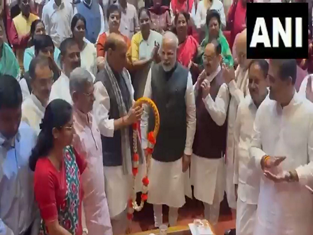 PM Modi felicitated by NDA MPs for success of Operation Sindoor (Photo/ANI)
