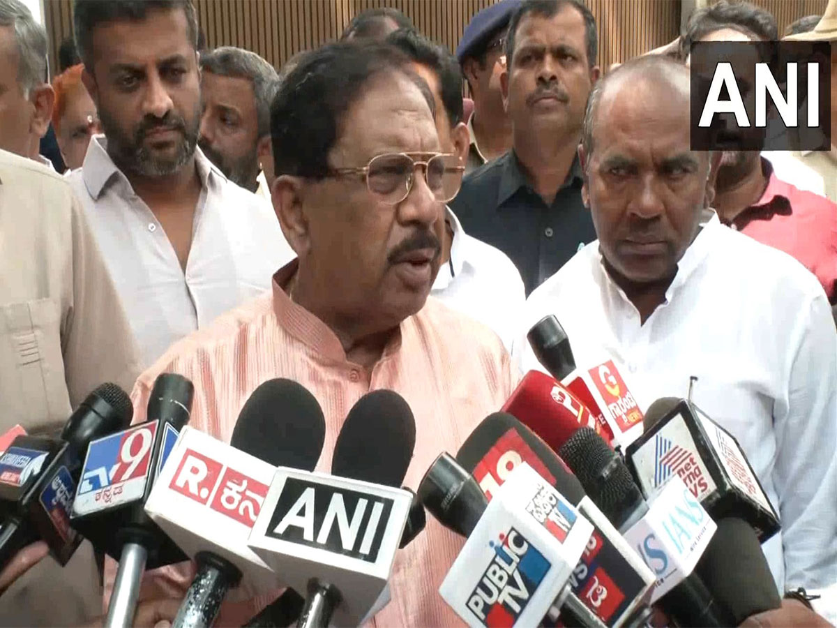 Karnataka Home Minister G Parameshwara (Photo/ANI)