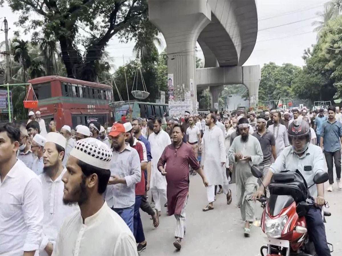 Bangladesh begins celebrations of uprising anniversary amid high security (Photo/ANI) Bangladesh begins celebrations of uprising anniversary amid high security (Photo/ANI)