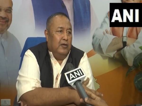Meghalaya BJP President Rikman G Momin. (Photo/ANI)