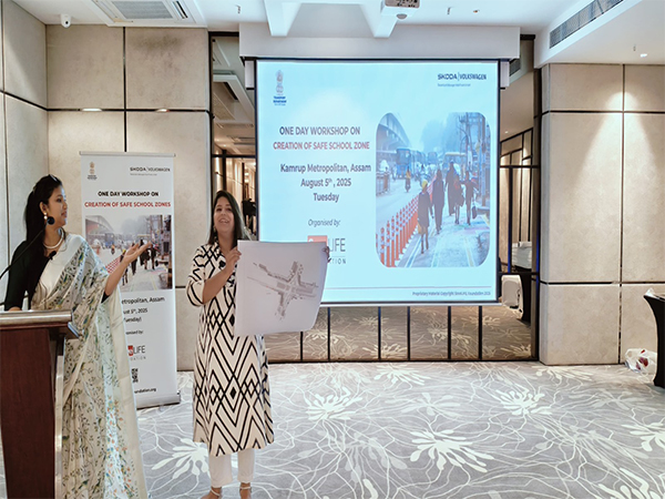 Assam government, NHAI, and SaveLIFE Foundation collaborate to strengthen school zone safety. (PhotoANI)