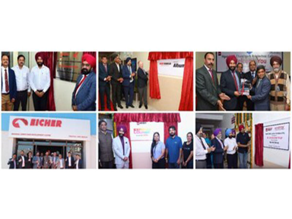 Chandigarh University Officials along with the top multinational company officials inaugurating Centre of Excellences at Chandigarh University Gharuan