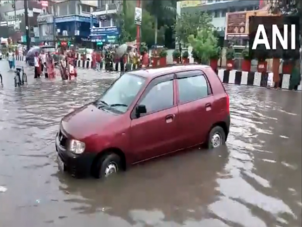 Heavy rainfall causes waterlogging in several parts of Haridwar. (PhotoANI)