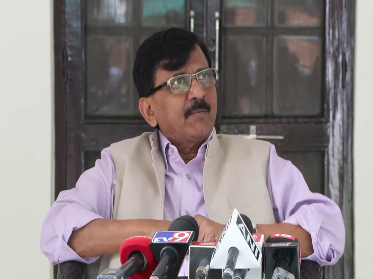 Shiv Sena (UBT) MP Sanjay Raut (Photo/ANI)