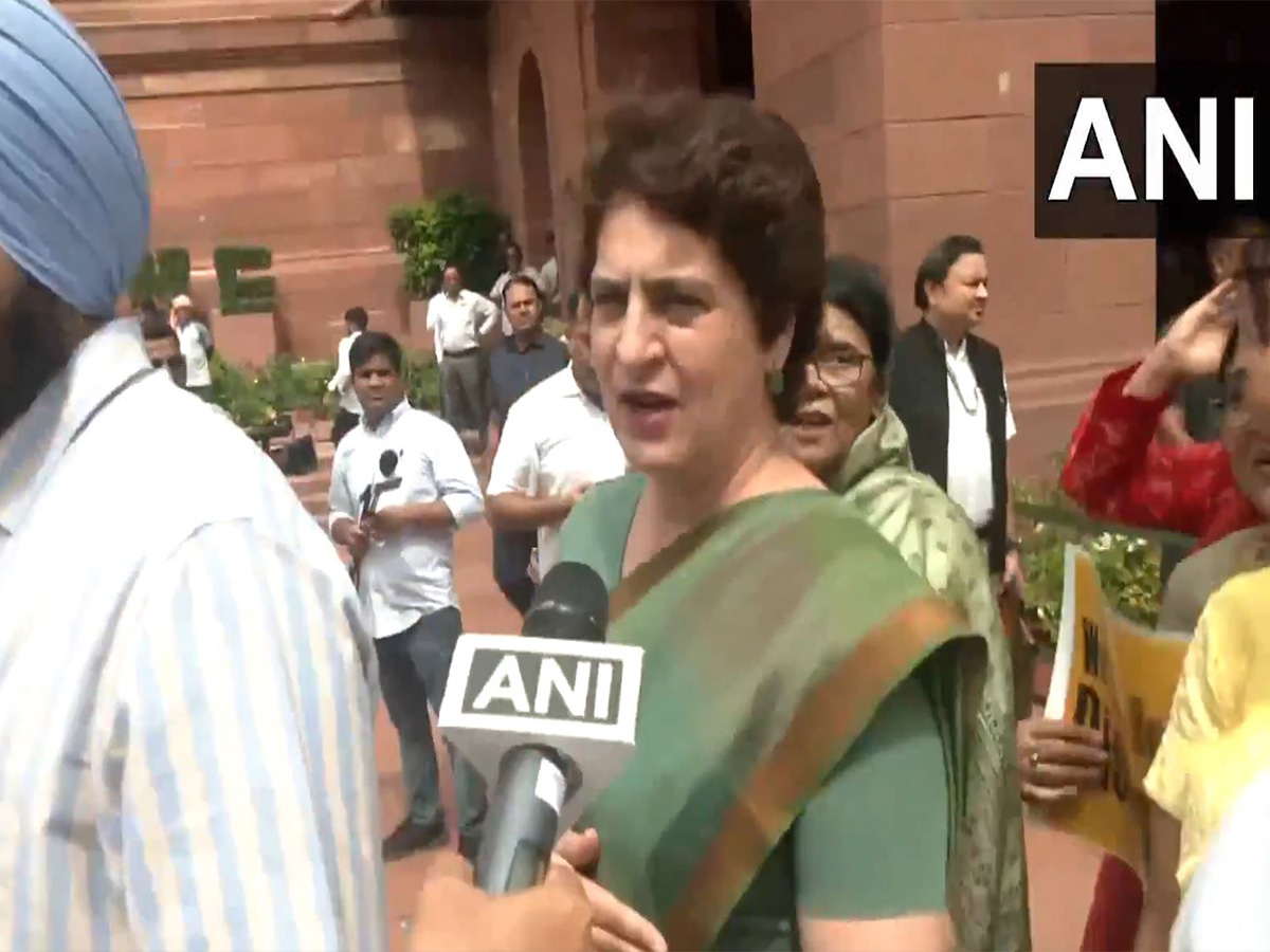 Congress MP Priyanka Gandhi Vadra (Photo/ANI)