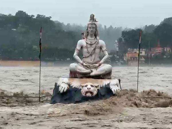 Visuals from Parmarth Niketan Ashram in Rishikesh (Photo/ANI)