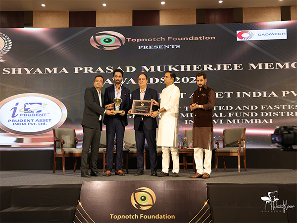 Prudent Asset Honoured as the Most Trusted and Fastest Growing Mutual Fund Distributor in Navi Mumbai