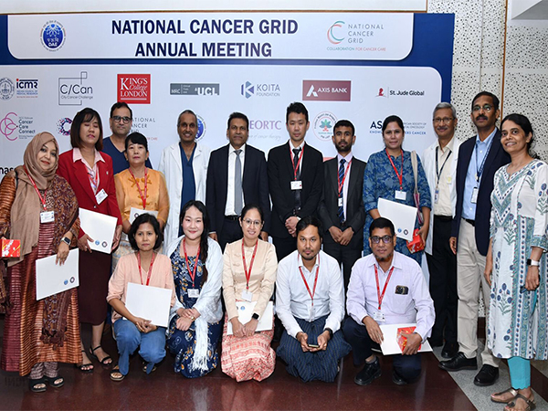 Senior physicians and policymakers from BIMSTEC nations at the National Cancer Grid meeting in Mumbai (Image: X/@MEAIndia)