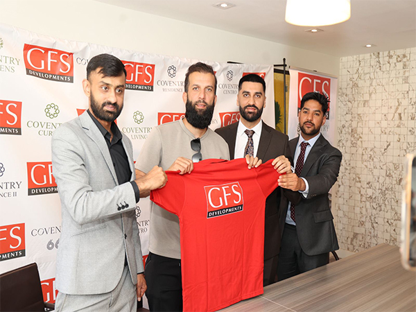 Moeen Ali in London (Photo: GFS Developments)