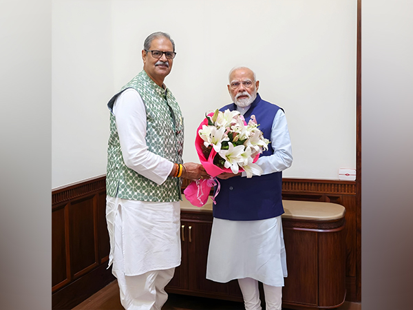 Odisha Dy CM Kanak Vardhan Singh Deo meets PM Modi in natinal capital (Photo/X@KVSinghDeo1)