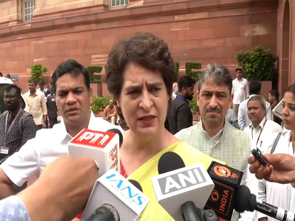 Congress leader Priyanka Gandhi (Photo/ANI)
