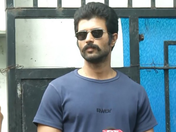 Vijay Deverakonda (Image source/ANI) 