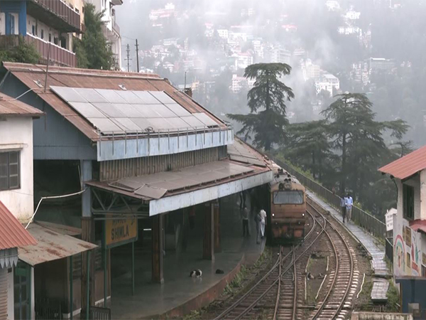 Train at the Shimla Raiway Station  (Photo/ANI)