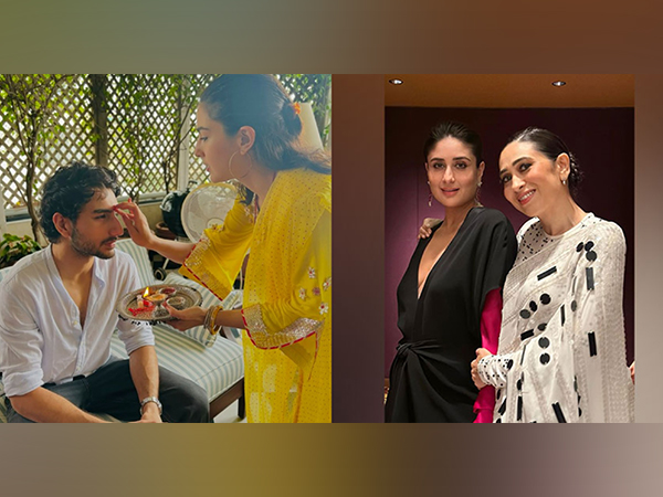 Sara Ali Khan, Ibrahim Ali Khan, Kareena Kapoor, Karisma Kapoor (Image source/Instagram )