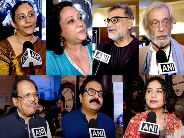 Karuna Dutt , Gouri Dutt, R Balki, Sudhir Mishra, Sushilkumar Agrawal, Prakash Magdum, Divya Dutta (Image source/ANI) 