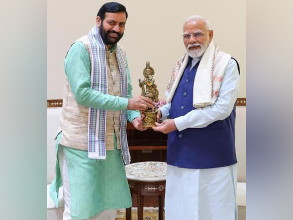 Haryana CM Nayab Singh Saini met PM Modi. (Photo/Haryana CMO)