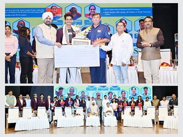 World University Games 2025: KIIT’s Medal-Winning Athletes Felicitated