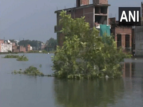 Residential areas flooded in Varanasi (Photo/ANI)
