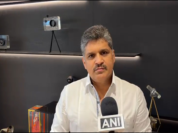 Rahul kalate NCP SP leader (Photo/ANI)