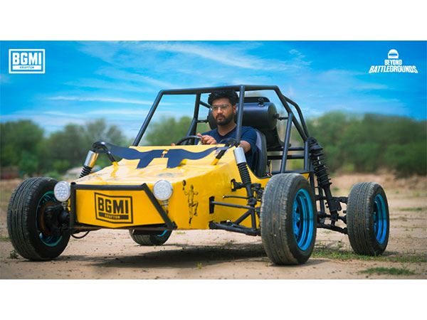 Meet Karan Kargwal, a 28-year-old railway technician from Sri Ganganagar, Rajasthan, who built a ‘Life-Sized BGMI Buggy’ from his old motorcycle engine, scrap metal, salvaged parts, and welding tools