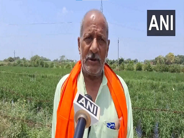 A farmer from UP’s Aligarh speaks on PM Modi's remarks. (Photo/ANI)