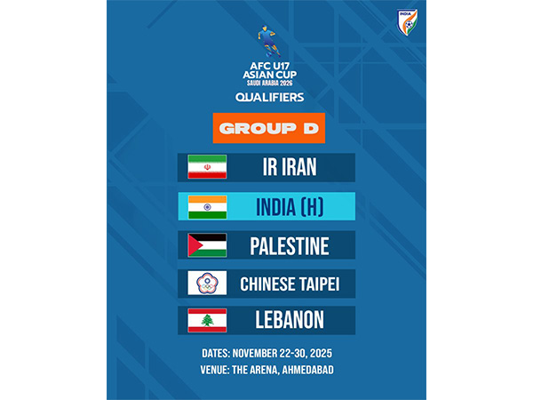 India drawn in Group D with Iran, Palestine, Taipei and Lebanon. (Photo: AIFF)