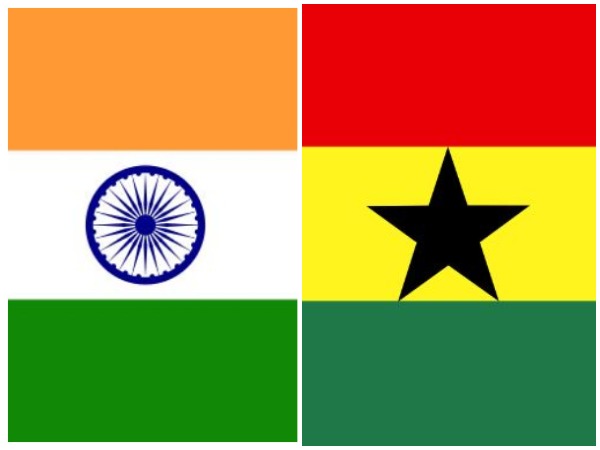 Flags of India and Ghana (File photo) Flags of India and Ghana (File photo)
