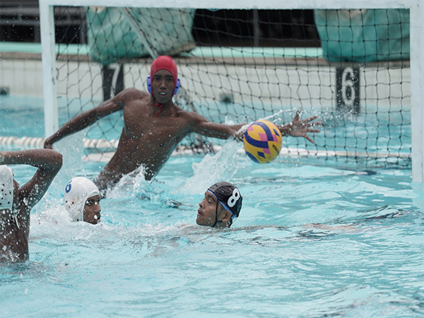A visual from the waterpolo boys in actopn (Photo: KSA)