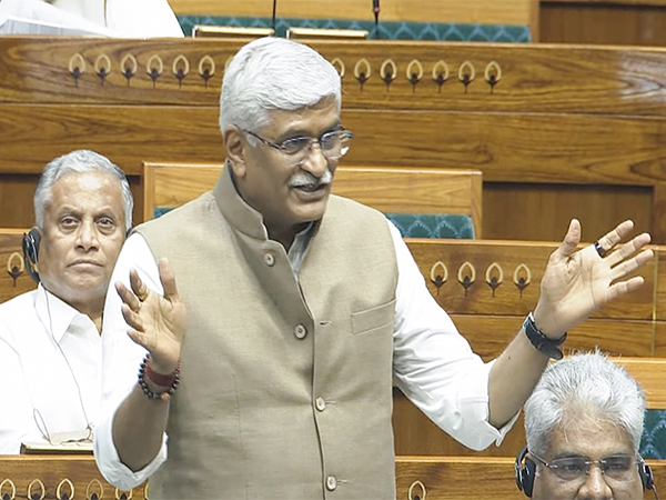 Union Minister Gajendra Singh Shekhawat  (Photo-ANI/ Sansad TV)