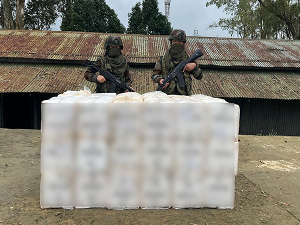 Illegal cigarettes seized in Mizoram. (Photo/ANI)