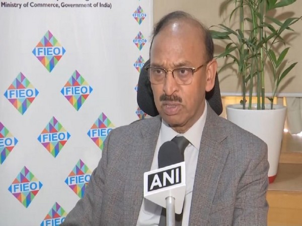 Ajay Sahai, Director General and CEO of Federation of Indian Export Organisations (FIEO) (Image: ANI)
