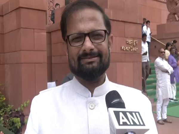 Shiv Sena MP Naresh Mhaske (Photo: ANI)