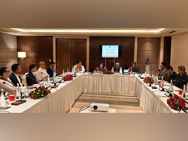 Ministry of External Affairs Secretary (Economic Relations) Dammu Ravi chaired a round table discussion (Photo: X/@MEAIndia)