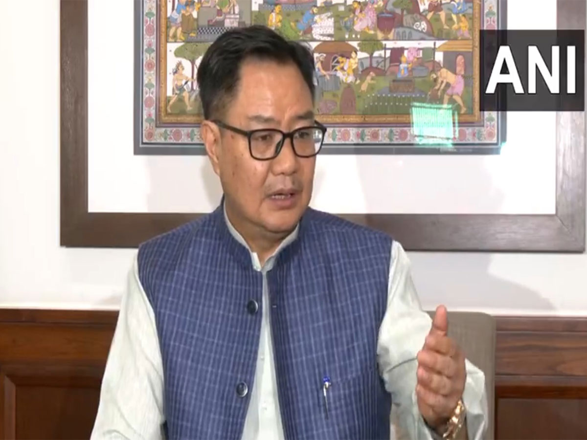 Union Minister Kiren Rijiju (File Photo/ANI)