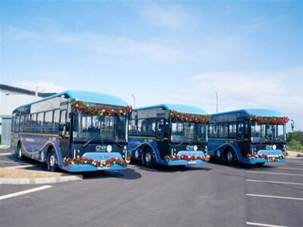 SWITCH Mobility Exports the first batch of 10 E-Buses from the 100-unit order to Mauritius as a special gift under a Government-to-Government Agreement