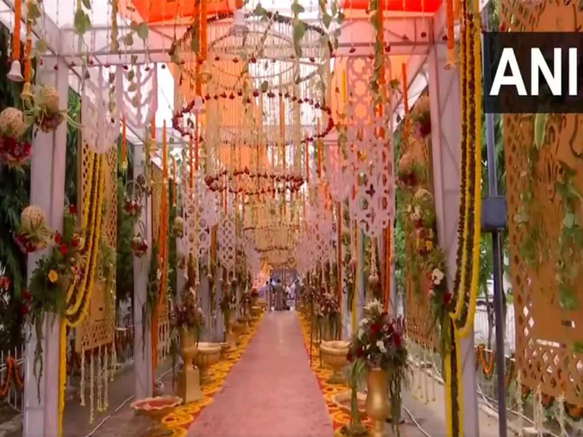 'Punaura Dham Temple' in Sitamarhi (Photo/ANI)