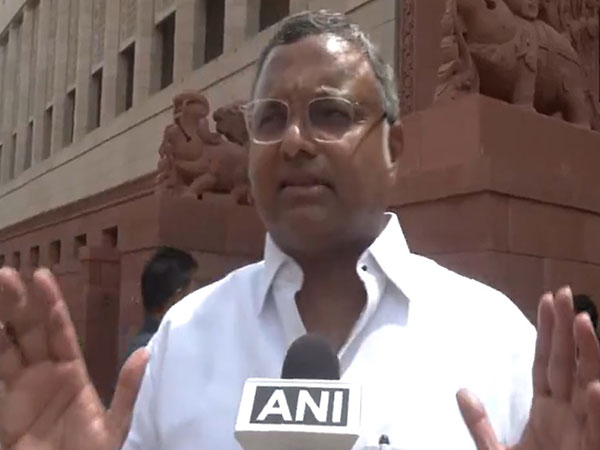 Congress Lok Sabha MP Karti Chidambaram (Photo/ANI)