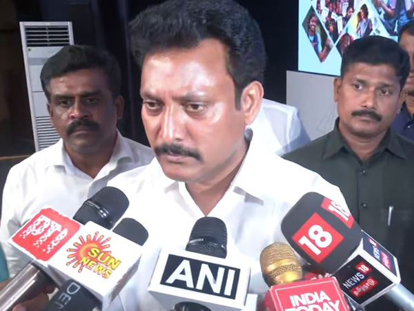 Tamil Nadu Education Minister Anbil Mahesh (Photo/ANI)