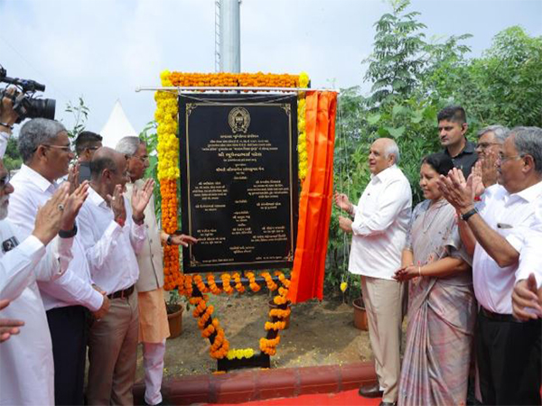 Gujarat CM Bhupendra Patel inaugurates Urban Forest Park in Ahmedabad (Photo/ANI)