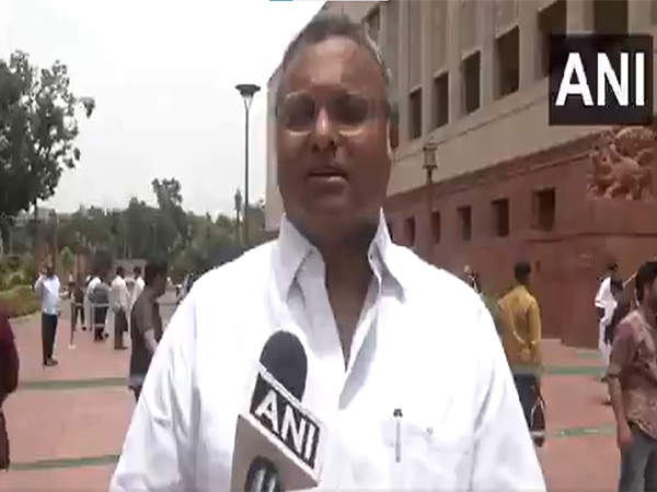 Congress Lok Sabha MP Karti Chidambaram (Photo/ANI)