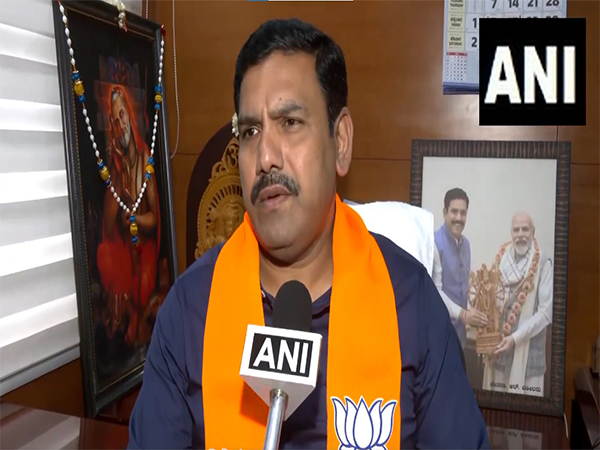 BJP State President BY Vijayendra (Phot/ANI)