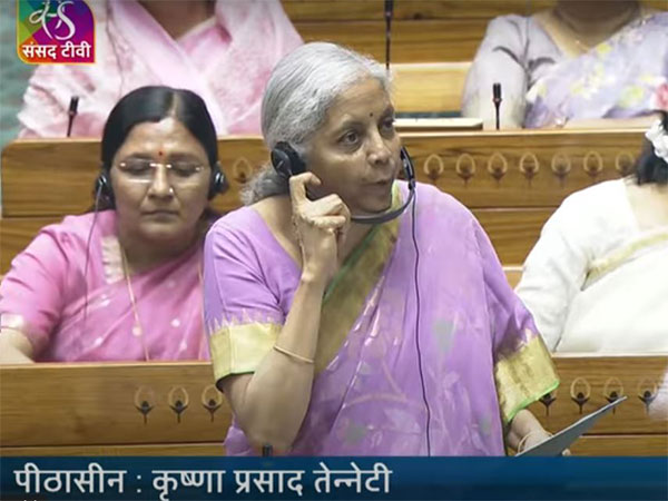 Finance Minister Nirmala Sitharaman (Image: Sansad TV)