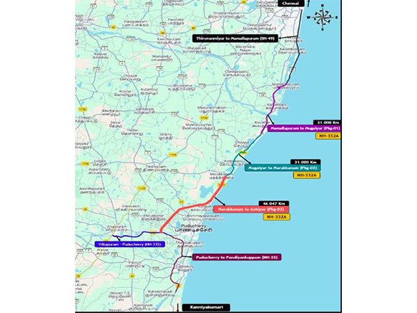 Cabinet approves construction of Marakkanam – Puducherry highway (Photo/PIB)