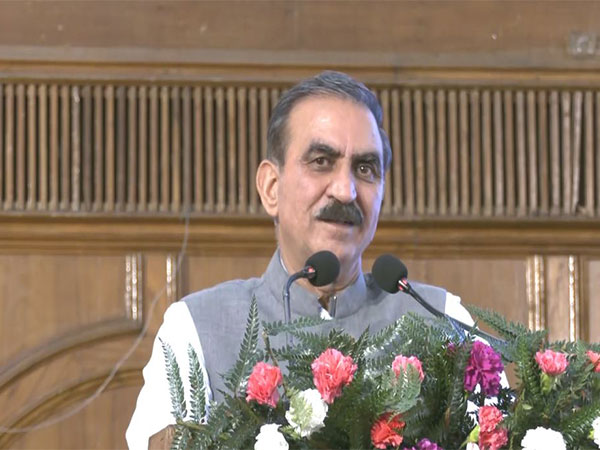 Himachal Pradesh Chief Minister Sukhvinder Singh Sukhu (Photo/ANI)