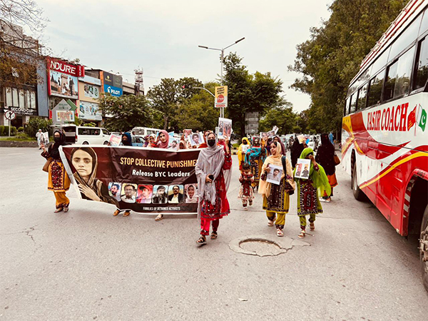 Families protesting in Islamabad (Photo/ X@BalochYakjehtiC)